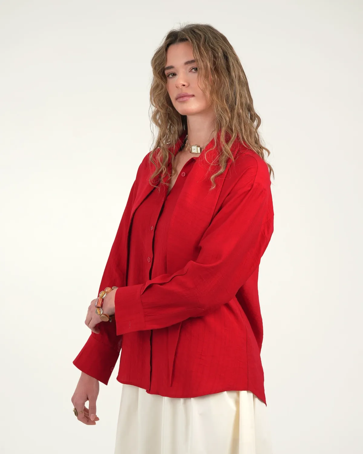 ROSSO BOW SHIRT