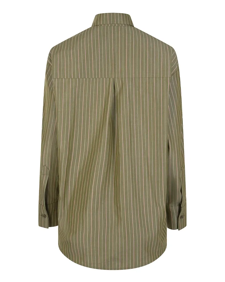SAGE STRIPED SHIRT