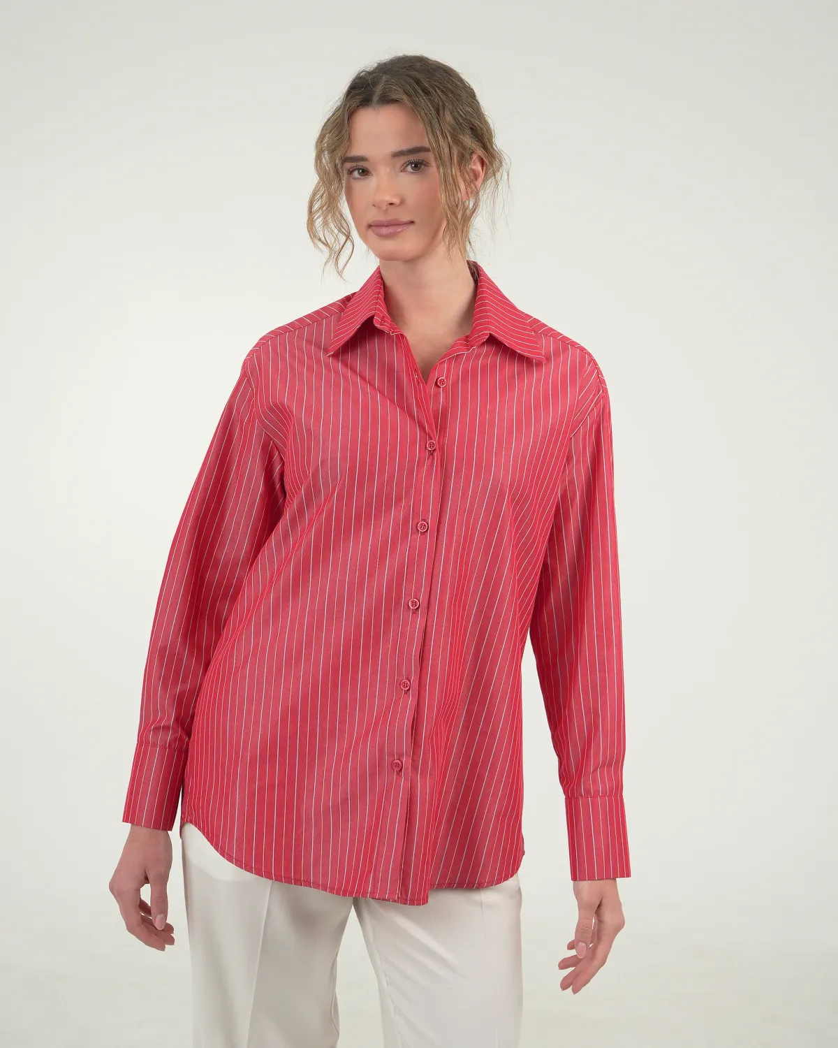 AMARENA STRIPED SHIRT