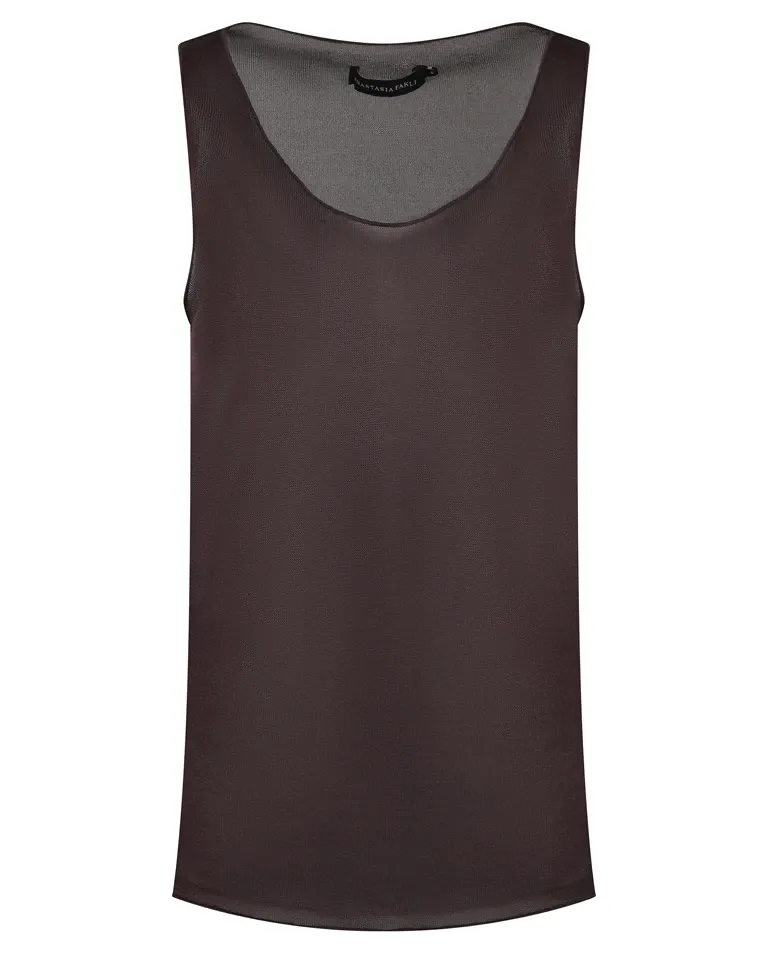 ARIA TOP – BURGUNDY