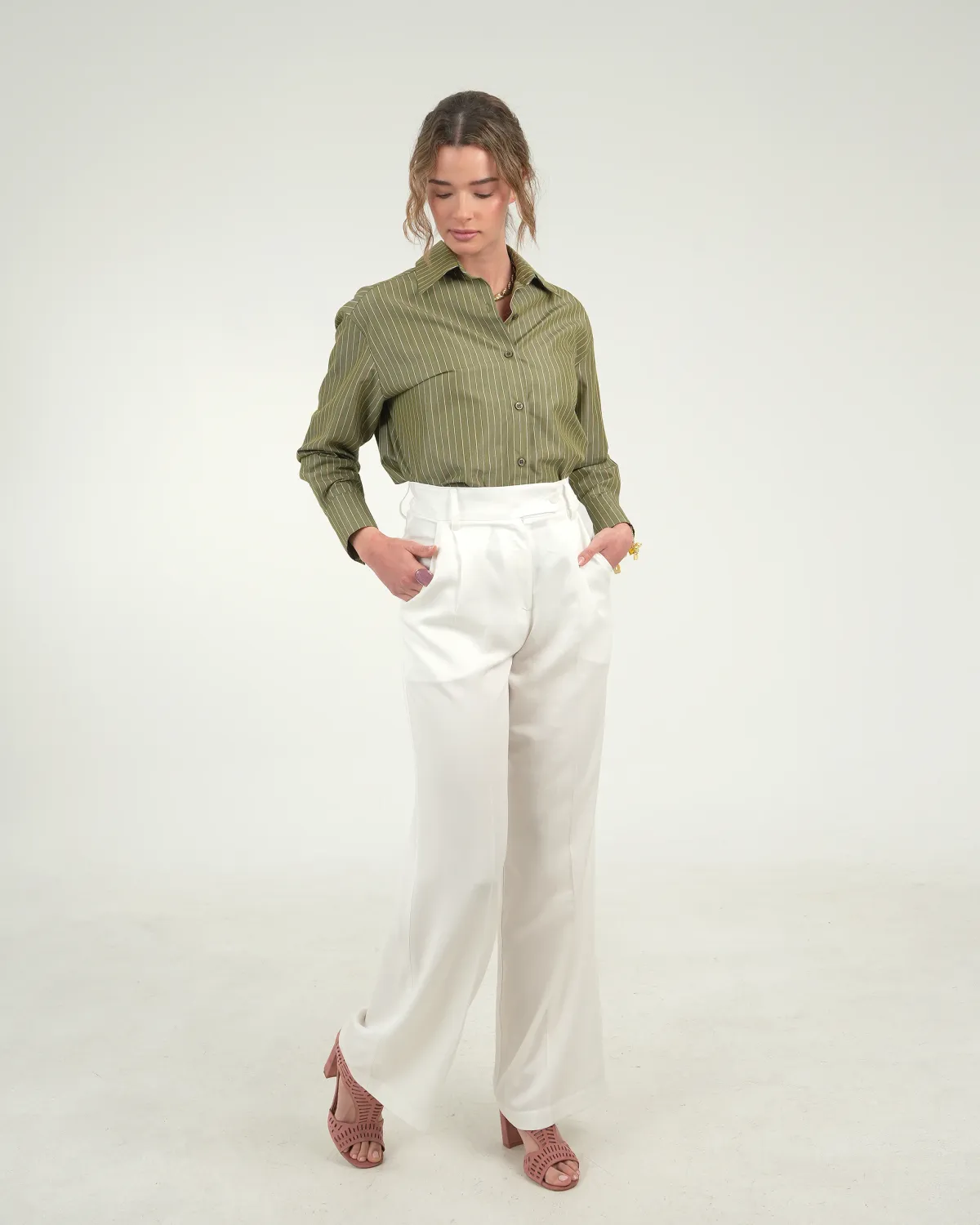 PANNA WIDE LEG PANTS