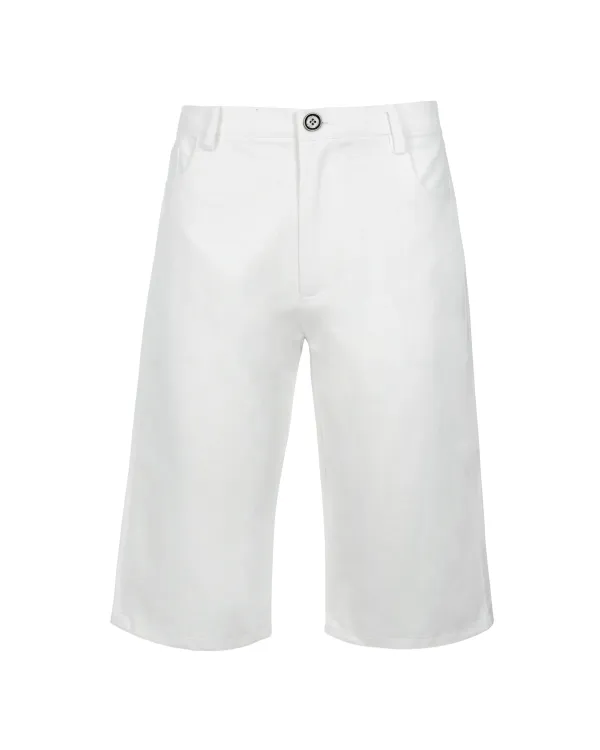 WAVELENGTH DENIM BERMUDA – OFF WHITE