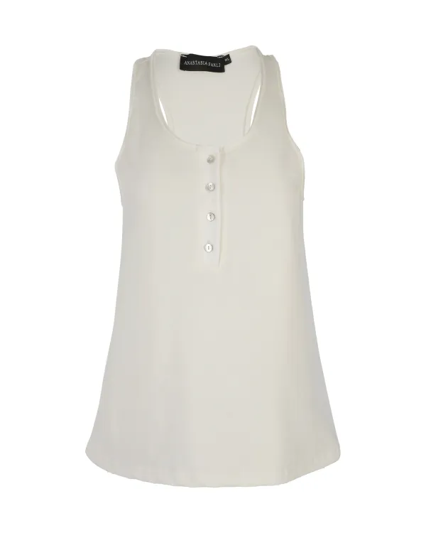 GLOW TANK OFF WHITE