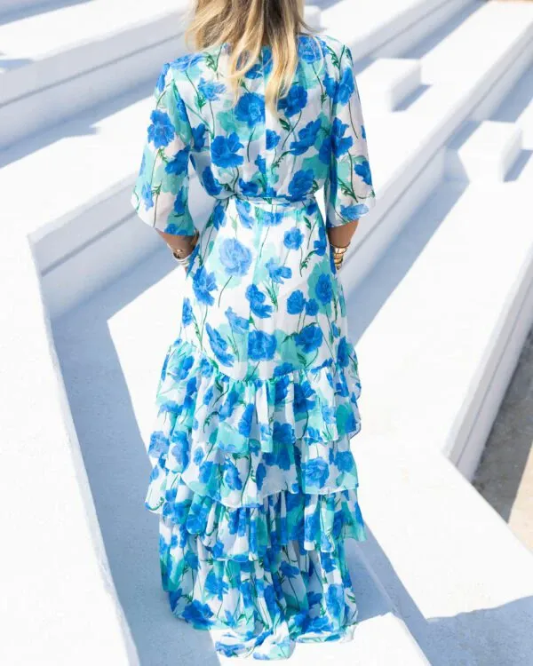 AQUA BLOOM DRESS