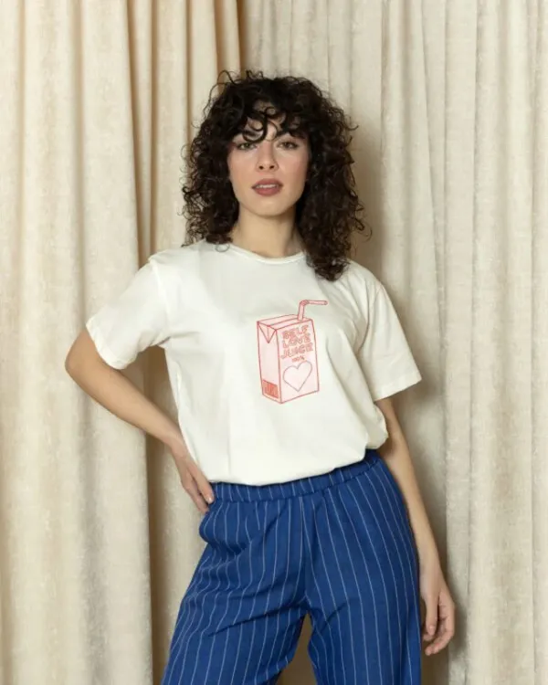 SELF LOVE JUICE OFF WHITE