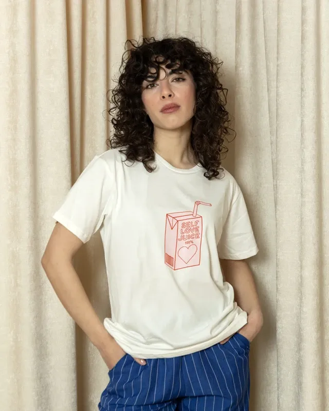 SELF LOVE JUICE OFF WHITE