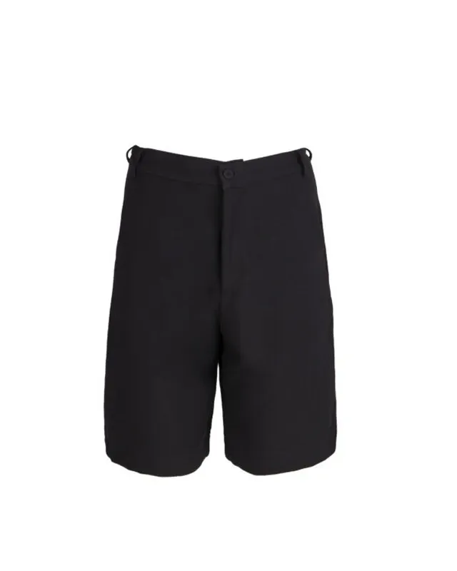 BLACK TAILORED BERMUDA