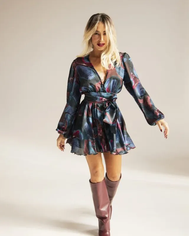 NIGHT BLOOM DRESS