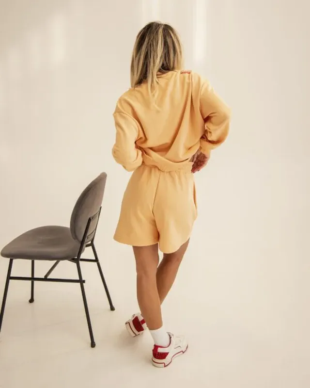 PEACH SWEAT SHORTS
