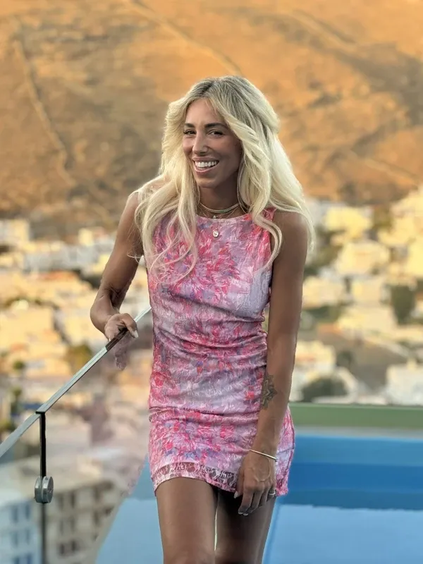 LIVIA PINK DRESS