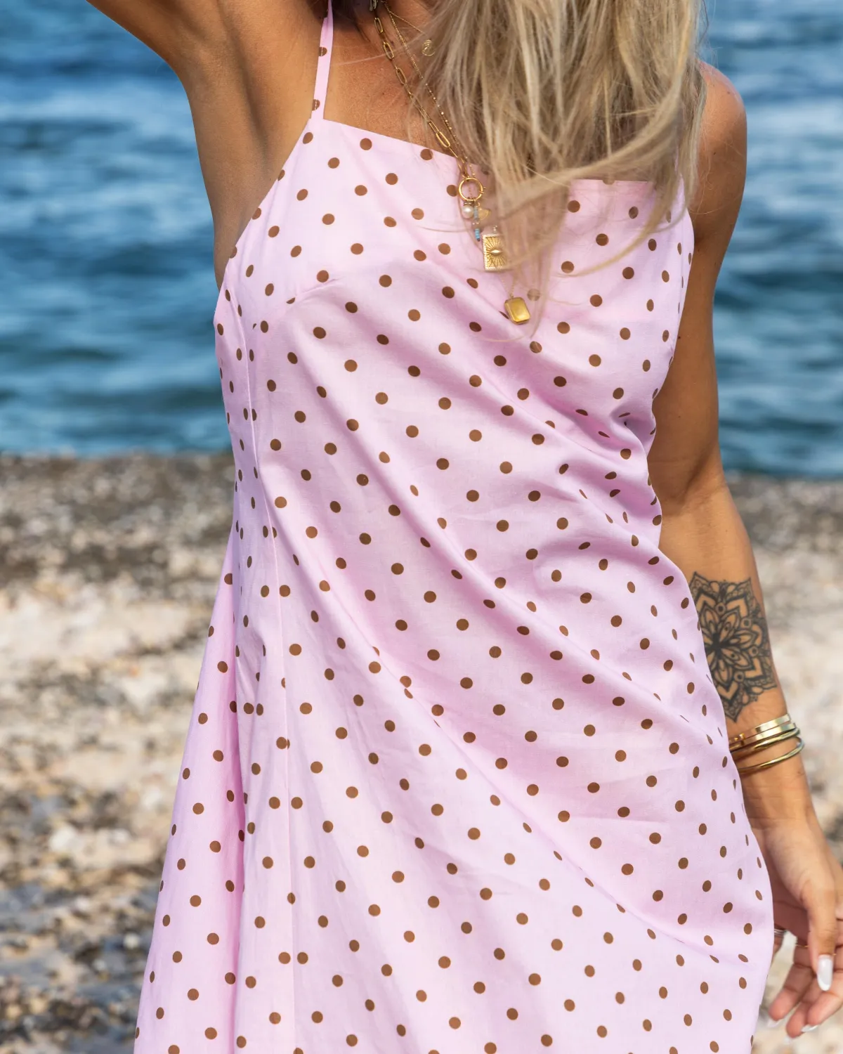 AMORE A POIS DRESS