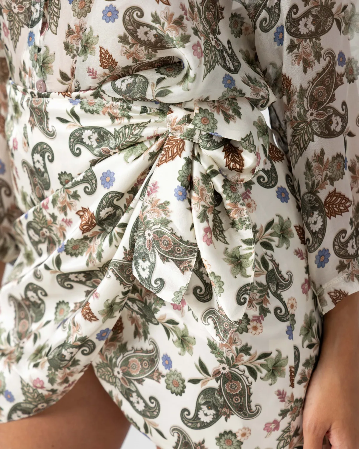 TERRA TRACE WRAP SKIRT