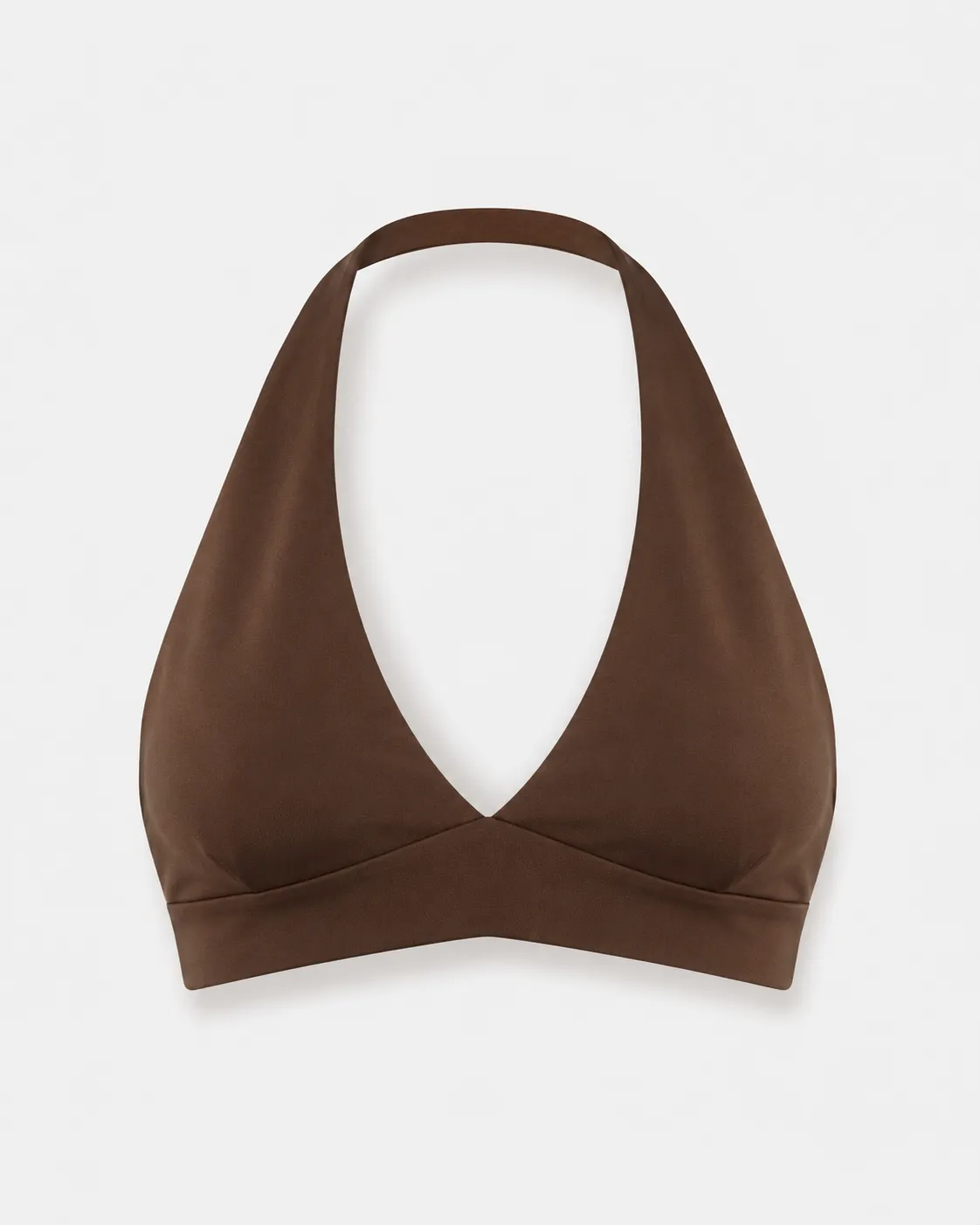 FORMA HALTER TOP – CACAO