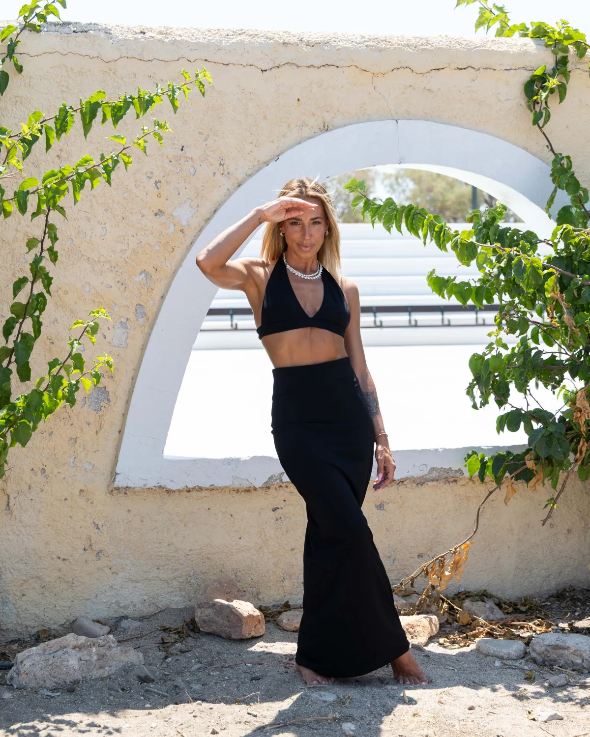 FORMA MAXI SKIRT – NERO