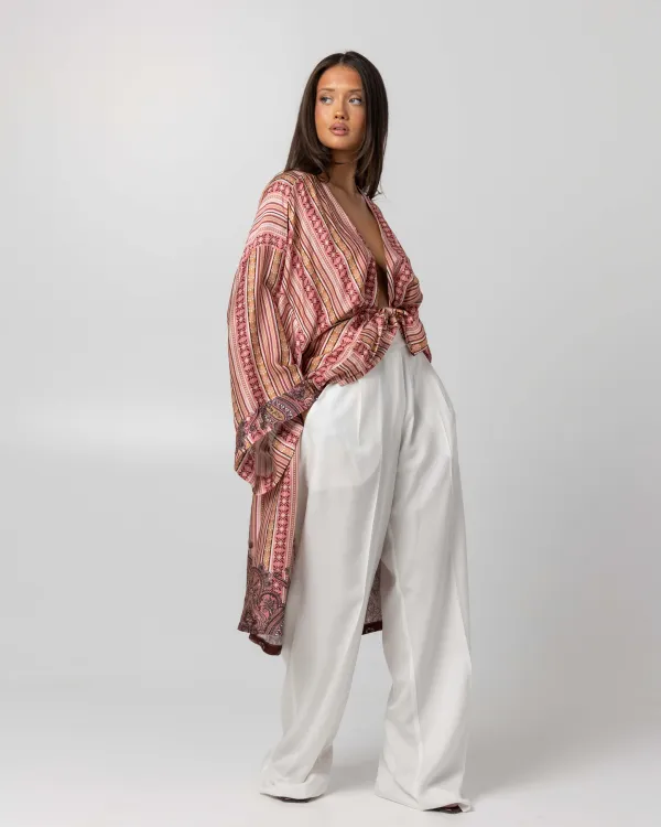 PANNA WIDE LEG PANTS