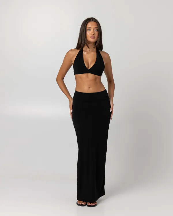 FORMA MAXI SKIRT – NERO