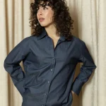 INDIGO BREEZE SHIRT