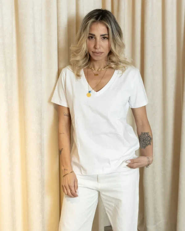 VIBE TEE OFF WHITE - Image 2