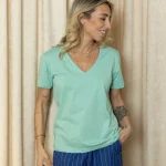 VIBE TEE AQUA GREEN