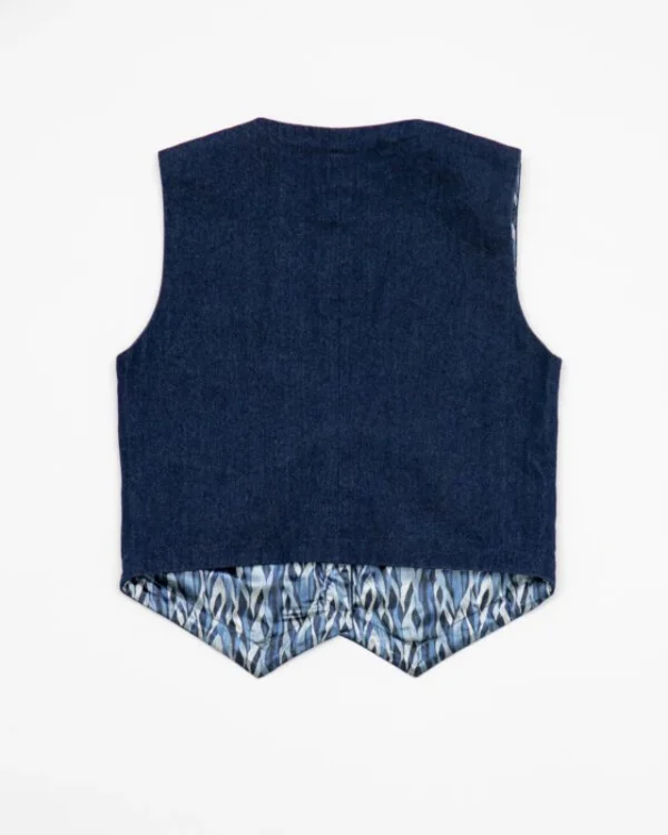 BOLD DENIM VEST - Image 3