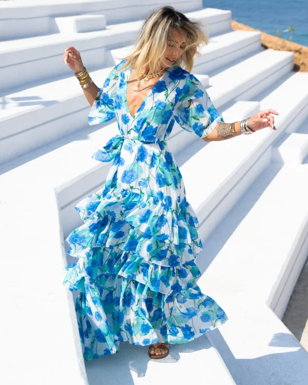 AQUA BLOOM DRESS - Image 3