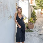 RIVIERA TANK DRESS - NOIR