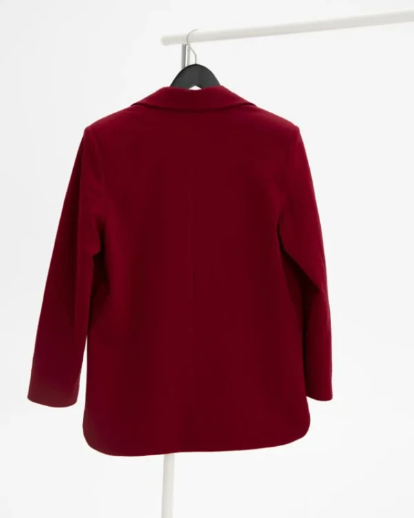 RED WINE ELEGANCE BLAZER - Image 4