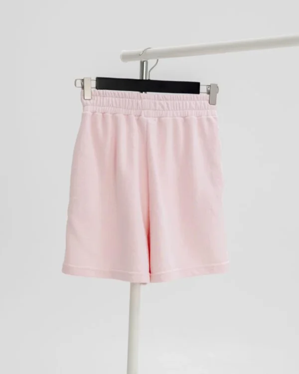 PINK SWEAT SHORTS - Image 2