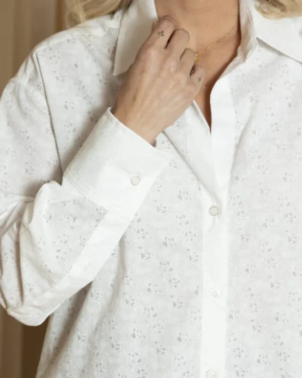 WHITE LIGHT SHIRT - Image 4