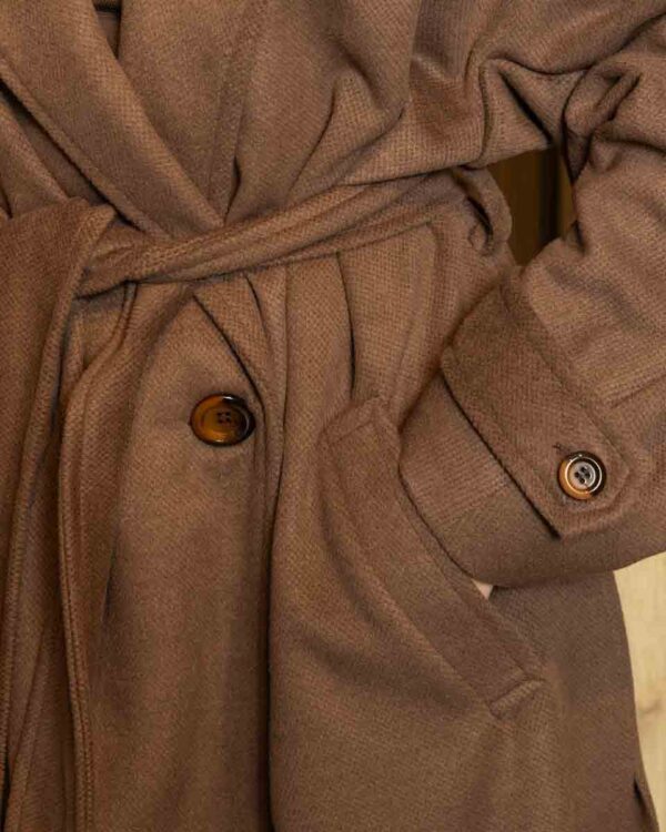 MOCHA EMBRACE COAT - Image 4