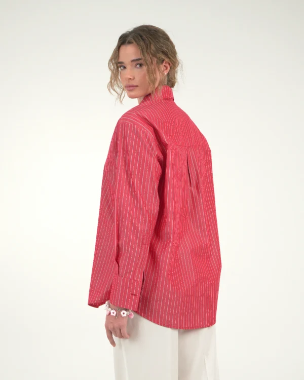 AMARENA STRIPED SHIRT - Image 3