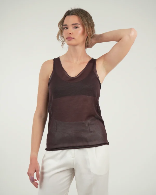ARIA TOP – BURGUNDY - Image 2