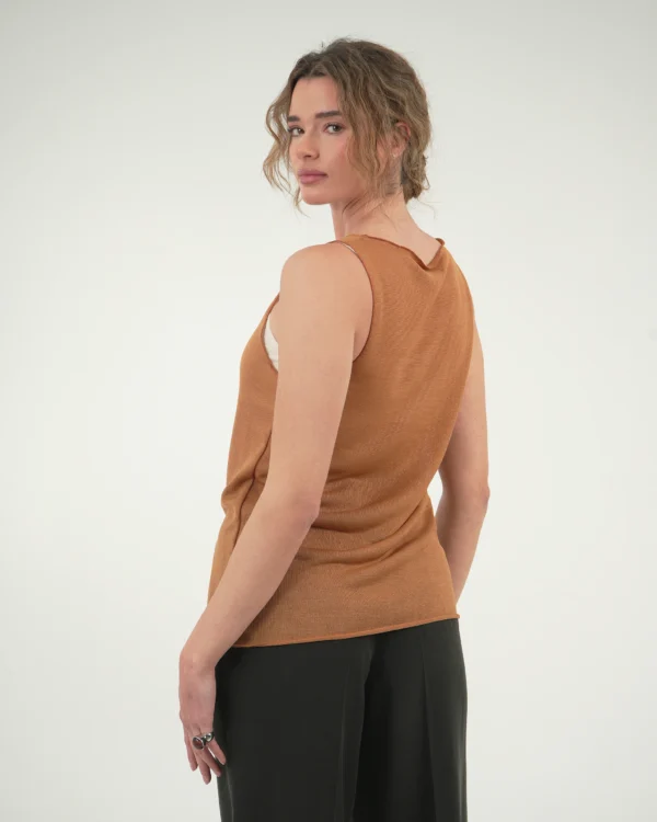 ARIA TOP – CARAMEL - Image 4