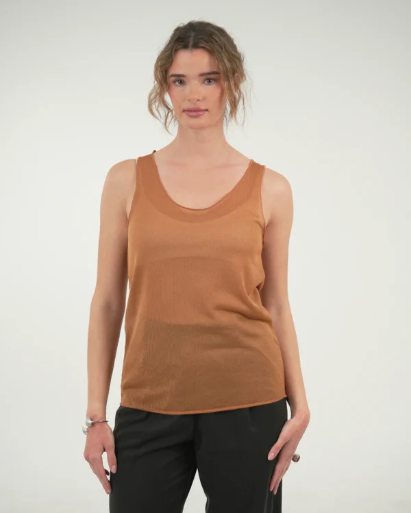 ARIA TOP – CARAMEL - Image 3