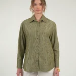 SAGE STRIPED SHIRT