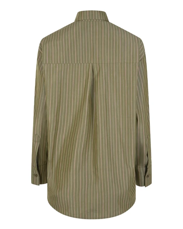 SAGE STRIPED SHIRT - Image 6
